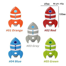 Load image into Gallery viewer, Rocket Silicone Baby Teether Rodent Baby Teething Toys Chewable Animal Shape Baby Products Nursing Gift
