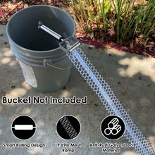 Load image into Gallery viewer, Roll Trap Log Rolling Mouse Catcher with 19.69" Mesh Ramp
