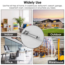 Load image into Gallery viewer, Roll Trap Log Rolling Mouse Catcher with 19.69" Mesh Ramp
