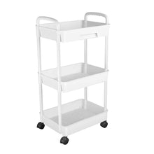 Load image into Gallery viewer, Rolling Utility Cart with Drawer
