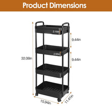 Load image into Gallery viewer, Rolling Utility Cart with Drawer
