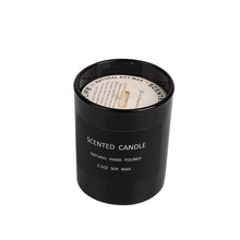 Load image into Gallery viewer, Romantic black Scented Candles Sandalwood Candle Highly Scented Candles For Home Many Hour Burn Fall Candles All Natural Soy C Scented Gifts Candles Candle Jars With Lid Candle Jar Soy Candles Birthday Candle
