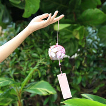 Load image into Gallery viewer, Romantic Cherry Wind Bells Japanese Wind Bell Japan Wind Chimes Handmade Glass Pendant Furin Home Decors Spa Kitchen Office Decor Birthday Gift Outdoor or Indoor Home Decors
