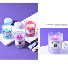 Load image into Gallery viewer, Romantic Handmade Scented Candle Candles for Home Scented Candle Fall Candles  Wick Candle Soy Candles Essential Oil Candles Plant Essential Oil Small Jar Aromatherapy Candle Travel Candles Natural Soy Wax Home Decor
