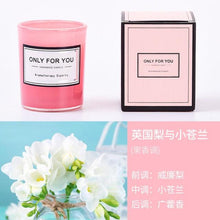 Load image into Gallery viewer, Romantic Handmade Scented Candle Candles for Home Scented Candle Fall Candles  Wick Candle Soy Candles Essential Oil Candles Plant Essential Oil Small Jar Aromatherapy Candle Travel Candles Natural Soy Wax Home Decor
