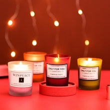 Load image into Gallery viewer, Romantic Handmade Scented Candle Candles for Home Scented Candle Fall Candles  Wick Candle Soy Candles Essential Oil Candles Plant Essential Oil Small Jar Aromatherapy Candle Travel Candles Natural Soy Wax Home Decor
