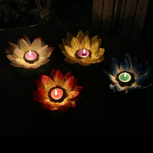 Load image into Gallery viewer, Romantic Lotus Lamps Wishing Water Floating Candle Light Birthday Wedding Party Decoration  Lotus LED Candle Floating Candle Lights Up When It Meets Water Battery Powered Flameless Candle Light Waterproof Night Light For Festival Wedding Home Garden Pond
