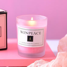 Load image into Gallery viewer, Romantic Scented Candle Scented Aromatherapy Candles for Home Hand Poured And Long Lasting Jar Soy Candles Soy Wax Candles With Fragrance Essential Oil For Relaxation Gifts For Women Small Jar Candle Natural Soy Wax Candles Creative Candle Gift
