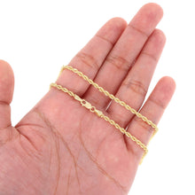 Load image into Gallery viewer, Rope Chain in Yellow Gold - 5mm
