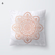 Load image into Gallery viewer, Rose Gold Beautiful Pillow Cover Cushion Home Decorative Colorful Print Cozy Pillow Cases Pineapple Pink Cushion Cover
