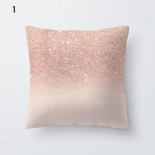 Load image into Gallery viewer, Rose Gold Beautiful Pillow Cover Cushion Home Decorative Colorful Print Cozy Pillow Cases Pineapple Pink Cushion Cover
