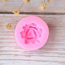 Load image into Gallery viewer, Rose Silicone Cake Mold 3D Flower Fondant Mold Cupcake Jelly Candy Chocolate Decoration Baking Tool Moulds Flower Bloom Rose Shape Silicone Fondant Soap
