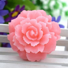 Load image into Gallery viewer, Rose Silicone Cake Mold 3D Flower Fondant Mold Cupcake Jelly Candy Chocolate Decoration Baking Tool Moulds Flower Bloom Rose Shape Silicone Fondant Soap
