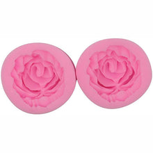 Load image into Gallery viewer, Rose Silicone Cake Mold 3D Flower Fondant Mold Cupcake Jelly Candy Chocolate Decoration Baking Tool Moulds Flower Bloom Rose Shape Silicone Fondant Soap
