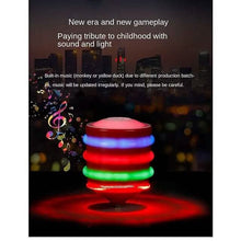 Load image into Gallery viewer, Rotating Gyro with Sound And LED Light Music Spinning
