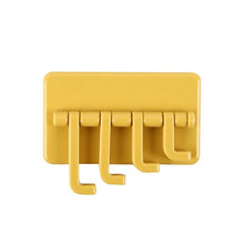 Load image into Gallery viewer, Rotating Hook Adhesive Creative Nordic Wall-mounted Bathroom Strong Hook Self Adhesive Kitchen Hanger Key Storage Home Organizer Domestic Suction Hooks Rotating Space Saving Hook Domestic Suction Hooks Rotating Space Saving Hook
