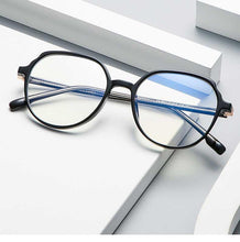 Load image into Gallery viewer, Round Frames Anti-Blue Light Optical Frame Glasses Eyewear Reading Glasses Blue Light Blocking Glasses Women And Men Retro Half Frame Anti Eyestrain Computer Gaming Glasses
