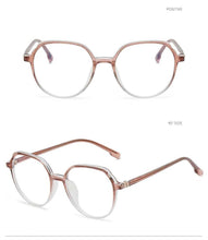 Load image into Gallery viewer, Round Frames Anti-Blue Light Optical Frame Glasses Eyewear Reading Glasses Blue Light Blocking Glasses Women And Men Retro Half Frame Anti Eyestrain Computer Gaming Glasses
