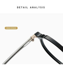 Load image into Gallery viewer, Round Frames Anti-Blue Light Optical Frame Glasses Eyewear Reading Glasses Blue Light Blocking Glasses Women And Men Retro Half Frame Anti Eyestrain Computer Gaming Glasses
