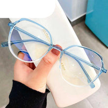 Load image into Gallery viewer, Round Frames Anti-Blue Light Optical Frame Glasses Eyewear Reading Glasses Blue Light Blocking Glasses Women And Men Retro Half Frame Anti Eyestrain Computer Gaming Glasses
