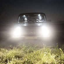 Load image into Gallery viewer, Round LED Headlight Halo Angel Eyes for Jeep Wrangler
