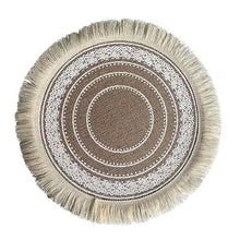 Load image into Gallery viewer, Round Mandala Placemats
