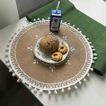 Load image into Gallery viewer, Round Mandala Placemats
