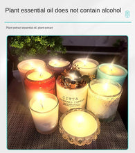 Load image into Gallery viewer, Round Scented Candle Aromatherapy Candle With Essential Oil For Stress Relief Smoke-Free Strong Fragrance Long Lasting Candles For Bath Home Women Creative Holiday Gift Box Set Soy Wax Household Scented Candle
