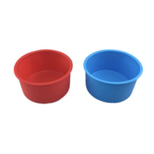 Load image into Gallery viewer, Round Shape Moulds Food Grade Silicone Baking Mold Cake Ice Creams Chocolates Molds High Quality And Safety Silicone Cake Mold Baking Pan Round 4 Inch Non-Stick Bakeware Pan Reusable Cake Pan
