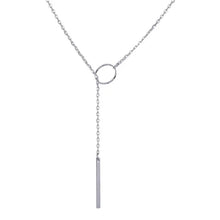 Load image into Gallery viewer, Round Stick Pendant Necklace
