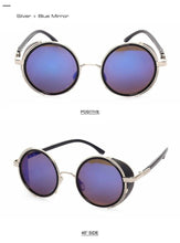 Load image into Gallery viewer, Round Vintage Sunglasses Retro Eyewear Style Sunglasses For Women New Retro Shape Coating Sunglasses For Men New Round Shape  Sunglasses &amp; Classic Design Sunglasses
