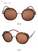 Load image into Gallery viewer, Round Vintage Sunglasses Retro Eyewear Style Sunglasses For Women New Retro Shape Coating Sunglasses For Men New Round Shape  Sunglasses &amp; Classic Design Sunglasses
