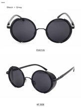 Load image into Gallery viewer, Round Vintage Sunglasses Retro Eyewear Style Sunglasses For Women New Retro Shape Coating Sunglasses For Men New Round Shape  Sunglasses &amp; Classic Design Sunglasses
