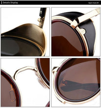 Load image into Gallery viewer, Round Vintage Sunglasses Retro Eyewear Style Sunglasses For Women New Retro Shape Coating Sunglasses For Men New Round Shape  Sunglasses &amp; Classic Design Sunglasses
