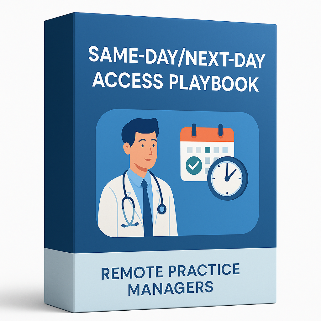 Same-Day/Next-Day Access Playbook