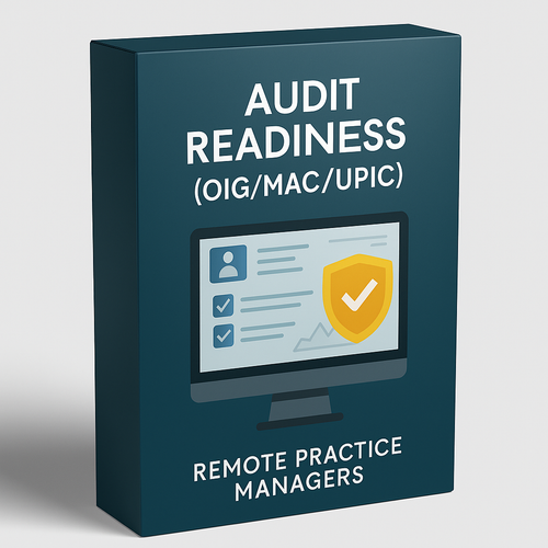 Audit Readiness (OIG/MAC/UPIC)