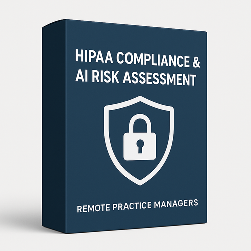HIPAA Compliance & AI Risk Assessment