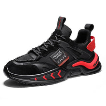 Load image into Gallery viewer, Running Black Mans Breathable Comfortable Shoes Jogging Gym Training Outdoor Sport Sneakers Mens Walking Tennis Running Shoes Slip On Casual Fashion Sneakers
