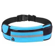 Load image into Gallery viewer, Running Bum Bag Fanny Pack Travel Waist Money Belt Zip Hiking Pouch Wallet
