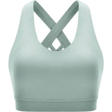 Load image into Gallery viewer, RUNNING GIRL Criss-Cross Back Padded Strappy Sports Bra
