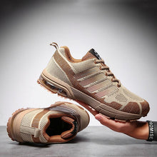 Load image into Gallery viewer, Running Mens Sport Elegant Sneakers Air Cushion Sneakers Lace Up Low Top Jogging Shoes Man Athletic Footwear Breathable Comfortable Athletic Running Sneakers
