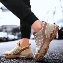 Load image into Gallery viewer, Running Mens Sport Elegant Sneakers Air Cushion Sneakers Lace Up Low Top Jogging Shoes Man Athletic Footwear Breathable Comfortable Athletic Running Sneakers
