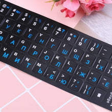 Load image into Gallery viewer, Russian Keyboard Cover Stickers For Laptop PC Keyboard Standard Letter Layout Keyboard Covers Film Silicone Skin Keyboard Covers For Laptops
