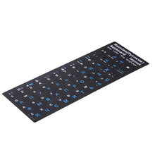 Load image into Gallery viewer, Russian Letters Keyboard Stickers Frosted PVC for Desktop Keyboard Keypad Laptop Perfect Fit Silicone Skin Keyboard Covers For Laptops Gaming Laptop Keyboard Skin Protector For Gaming Lovers
