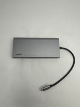 Load image into Gallery viewer, Belkin Connect USB-C 8-in-1 Hub – Dual HDMI Display, 100W PD, Ethernet, SD, USB for MacBook &amp; USB-C Laptops

