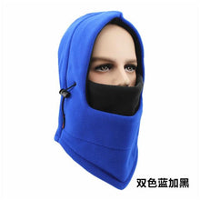 Load image into Gallery viewer, Sally Face Mask Full Face Mask Fleece Cap Balaclava Neck Warmer Hood Winter Sports Ski Men Women Tactical Mask Men Mask Sun Balaclava Shawl Women Winter Hat Soft Knitted Hooded Neck Collar Cap Beanie Hat Warm Scarf Unisex Bonnet Hooded Scarf Hat
