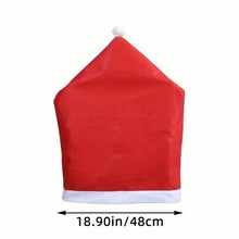 Load image into Gallery viewer, Santa Hats Dining Chair Covers Slipcover
