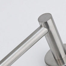 Load image into Gallery viewer, Self-Adhesive Stainless Steel Toilet Roll Paper Holder Organizers Bar Towel Ring Rail Rack Non-Drilling Toilet Accessories Toilet Paper Holder Wall Mounted Stainless Steel Toilet Roll Holder Brushed Nickel Toilet Tissue Holder For Bathroom

