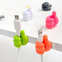 Load image into Gallery viewer, Self-Adhesive Wall Decoration Hook Creative Silicone Thumb Key Hanger Hook Home/Office Data Cable Clip Wire Desk Organizer Silicone Thumb Wall Hook Adhesive Thumb Multifunctional Clip Holder
