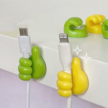 Load image into Gallery viewer, Self-Adhesive Wall Decoration Hook Creative Silicone Thumb Key Hanger Hook Home/Office Data Cable Clip Wire Desk Organizer Silicone Thumb Wall Hook Adhesive Thumb Multifunctional Clip Holder
